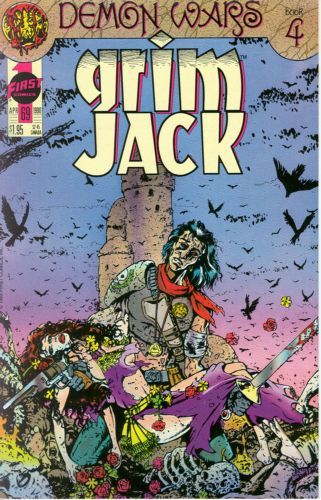 Grimjack Demon Wars Book 4 |  Issue#69 | Year:1990 | Series: Grimjack | Pub: First Comics