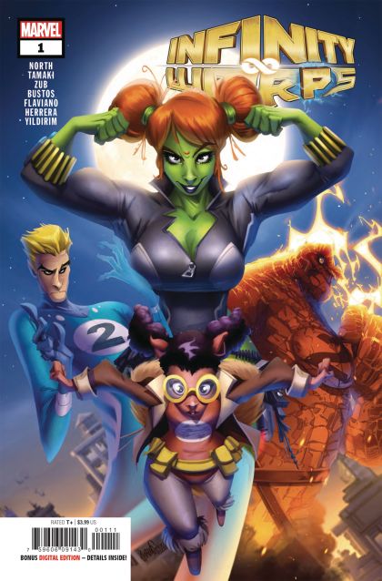 Infinity Wars: Infinity Warps Infinity Wars - Observer-X / Moon Squirrel And Tippysaur / Green Widow / The Terrific Two |  Issue