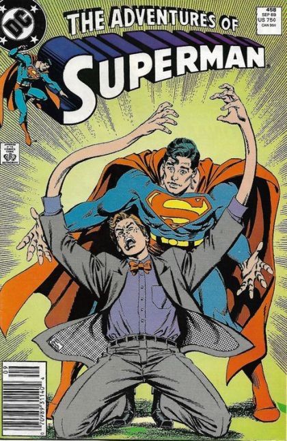 The Adventures of Superman I Sing the Body Elastic |  Issue#458B | Year:1989 | Series: Superman | Newsstand Edition