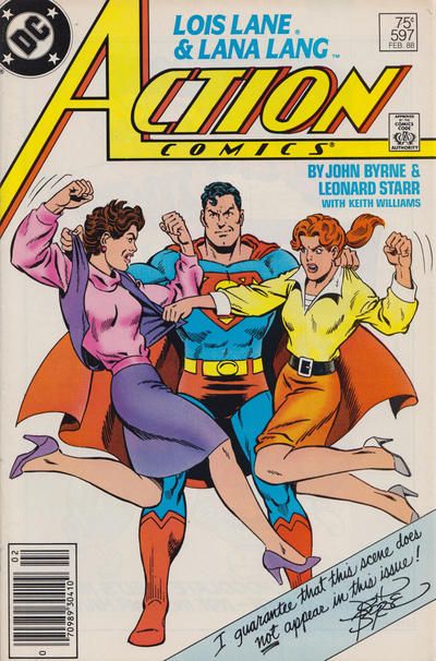 Action Comics, Vol. 1 Visitor |  Issue#597B | Year:1987 | Series:  | Pub: DC Comics |
