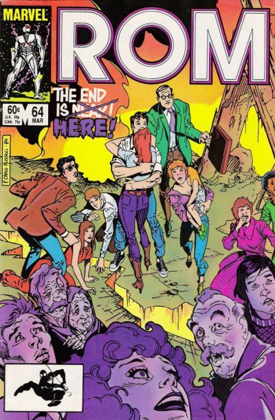 ROM, Vol. 1 (Marvel) WorldMerge |  Issue#64A | Year:1985 | Series:  |