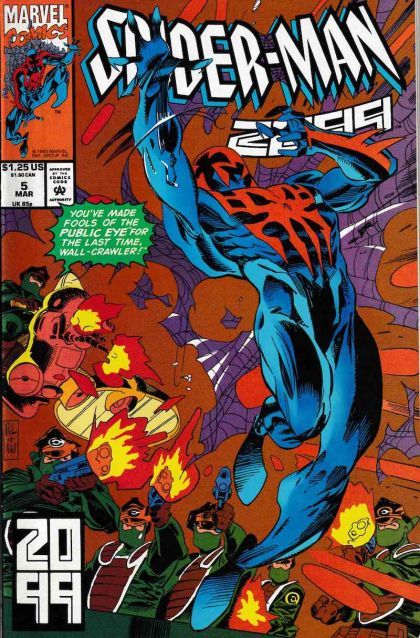 Spider-Man 2099, Vol. 1 Blood Oath |  Issue#5A | Year:1993 | Series:  | Pub: Marvel Comics