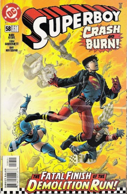 Superboy, Vol. 3 The Demolition Run, Part 2: Crash & Burn |  Issue#58A | Year:1999 | Series: Superboy | Direct Edition