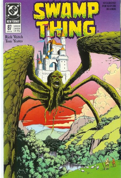 Swamp Thing, Vol. 2 Fall Of The House Of Pendragon |  Issue#87 | Year:1989 | Series: Swamp Thing | Pub: DC Comics |