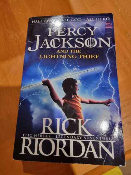 Percy Jackson and The Lightning Thief #1 by Rick Riordan | PAPERBACK