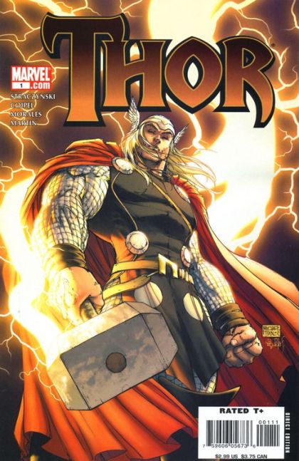 Thor, Vol. 3 Brakka-Dooooom! |  Issue#1B | Year:2007 | Series: Thor | Pub: Marvel Comics | Michael Turner Variant