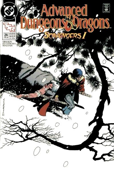 Advanced Dungeons & Dragons Scavengers, Scavengers |  Issue#24A | Year:1990 | Series: TSR |