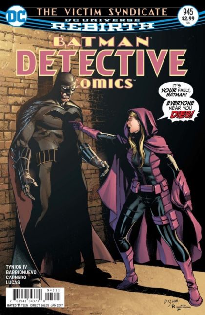 Detective Comics, Vol. 3 The Victim Syndicate, Part 3: Unforgiven |  Issue#945A | Year:2016 | Series: Batman | Pub: DC Comics | Alvaro Martínez Regular