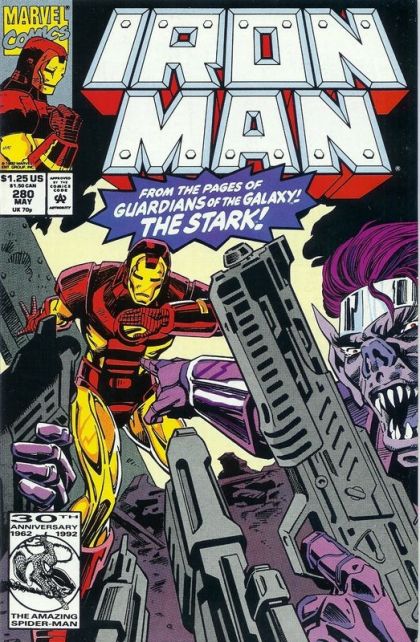 Iron Man, Vol. 1 Technical Difficulties |  Issue#280A | Year:1992 | Series: Iron Man |