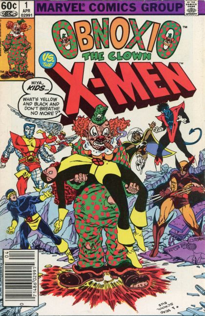 Obnoxio The Clown vs. The X-Men Something Slimey This Way Comes! / Abuse Page / Jury Duty / Dear Flabby |  Issue