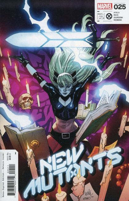 New Mutants, Vol. 4 The Labors of Magik, Book One: Best Laid Plans.... |  Issue#25A | Year:2022 | Series: New Mutants | Pub: Marvel Comics | Regular Leinil Francis Yu Cover