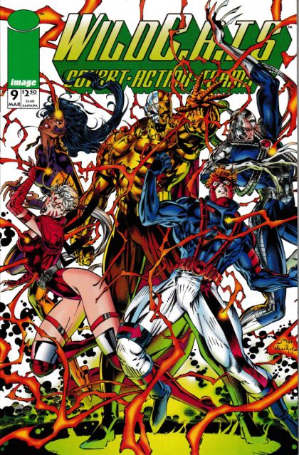 WildC.A.T.s, Vol. 1 Past Time / The Bonds Of Blood & Steel |  Issue#9A | Year:1994 | Series: WildC.A.T.S | Pub: Image Comics | Direct Edition