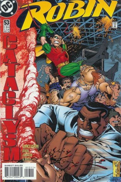 Robin, Vol. 2 Cataclysm - Flattened |  Issue#53A | Year:1998 | Series: Robin | Pub: DC Comics