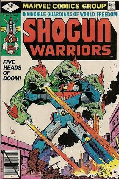 Shogun Warriors Five Heads of Doom |  Issue#10A | Year:1979 | Series:  | Pub: Marvel Comics | Direct Edition