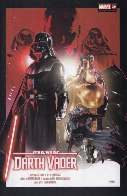 Star Wars: Darth Vader, Vol. 3 Techno (Re)Union |  Issue#29B | Year:2022 | Series: Star Wars | Pub: Marvel Comics | Taurin Clarke Revelations Variant