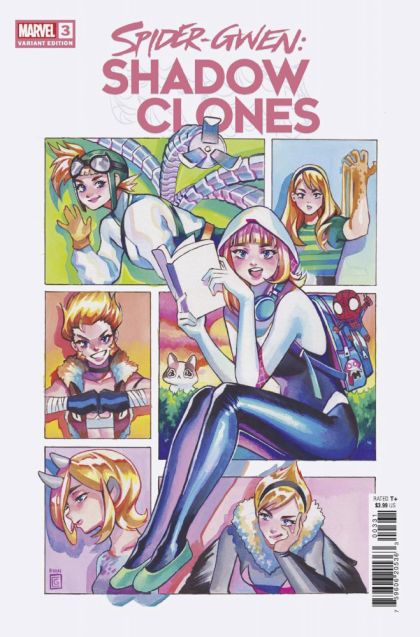 Spider-Gwen: Shadow Clones  |  Issue#3C | Year:2023 | Series:  | Pub: Marvel Comics | Rian Gonzales Variant