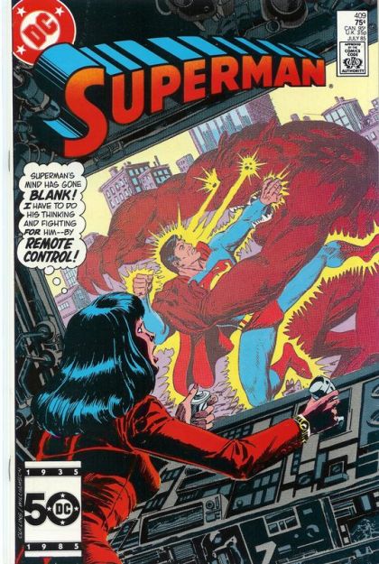 Superman, Vol. 1 The Sleepwalker From Krypton; One Life Too Many |  Issue#409A | Year:1985 | Series: Superman | Pub: DC Comics