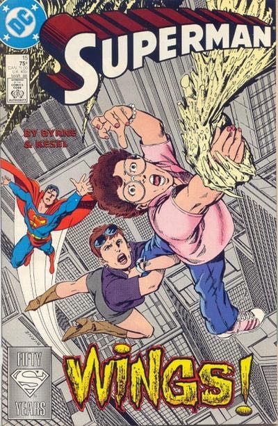 Superman, Vol. 2 Wings |  Issue#15A | Year:1988 | Series: Superman | Pub: DC Comics