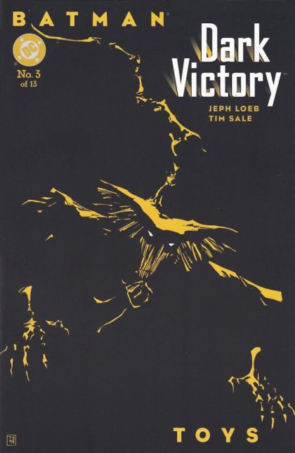 (Damaged Comic Readable/Acceptable Condtion)  Batman: Dark Victory Toys |  Issue#3 | Year:1999 | Series: Batman | Pub: DC Comics