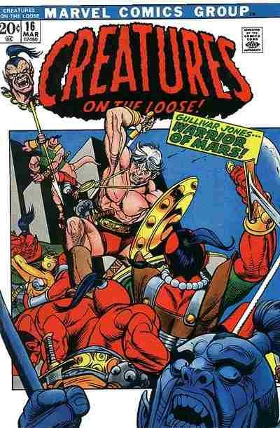 Creatures on the Loose  |  Issue#16 | Year:1972 | Series:  | Pub: Marvel Comics
