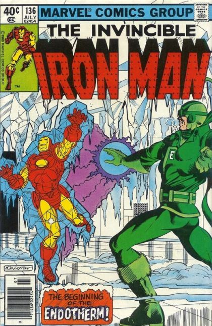 Iron Man, Vol. 1 The Beginning Of The Endotherm |  Issue#136B | Year:1980 | Series: Iron Man | Pub: Marvel Comics