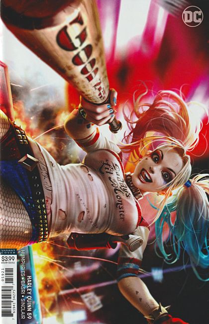 Harley Quinn, Vol. 3 The Trials of Harley Quinn, Metamorphosis |  Issue#59B | Year:2019 | Series:  | Pub: DC Comics | Variant Derrick Chew Cover