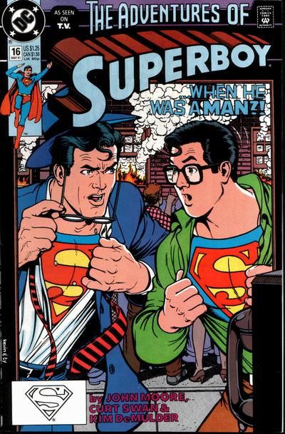Superboy, Vol. 2 Metropolis: City Of Tomorrow ... Today! |  Issue#16A | Year:1991 | Series: Superboy | Pub: DC Comics |