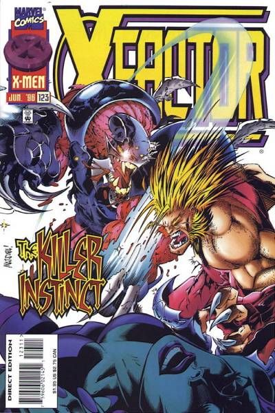 X-Factor, Vol. 1 It Begins... Again |  Issue#123A | Year:1996 | Series: X-Factor | Pub: Marvel Comics