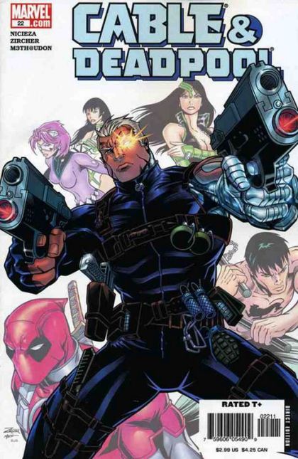 Cable & Deadpool Bossom Buddies, Part 3: Crack the Internet in Half |  Issue#22 | Year:2005 | Series:  | Pub: Marvel Comics |