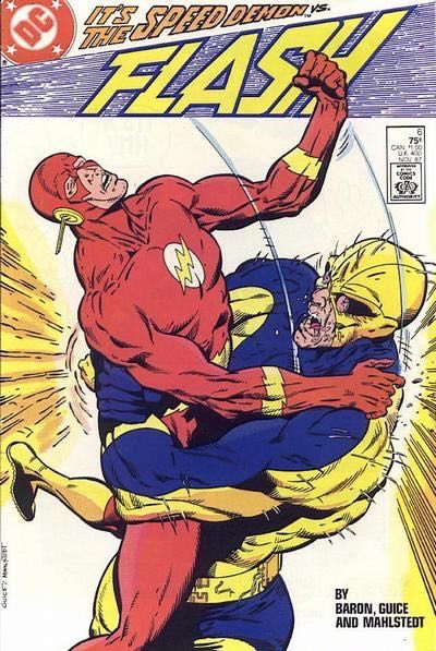 Flash, Vol. 2 Super Nature |  Issue#6A | Year:1987 | Series: Flash | Pub: DC Comics