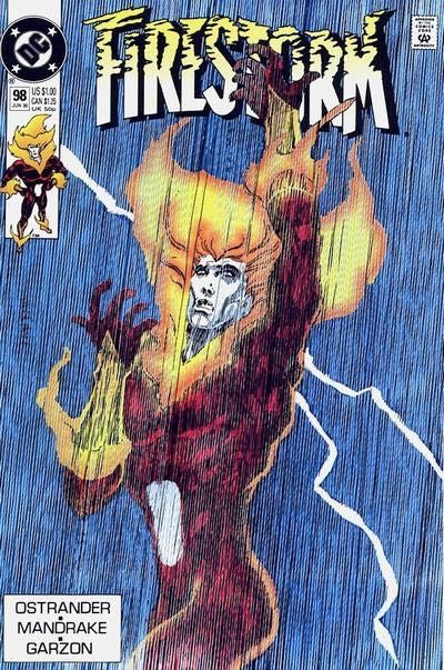 Firestorm, the Nuclear Man, Vol. 2 (1982-1990) Balance Of Powers |  Issue#98A | Year:1990 | Series: Firestorm | Pub: DC Comics
