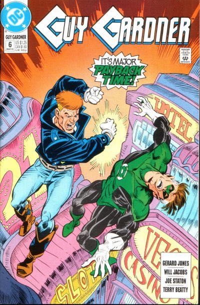 Guy Gardner: Warrior Two For The Seesaw |  Issue#6A | Year:1993 | Series: Guy Gardner |