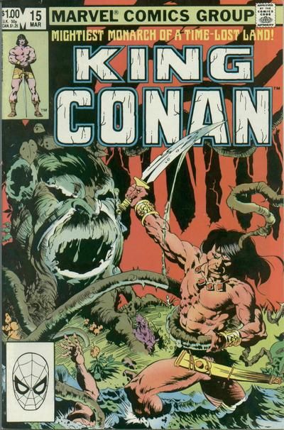 King Conan / Conan the King The Looters Of R'Shann |  Issue#15A | Year:1983 | Series: Conan |