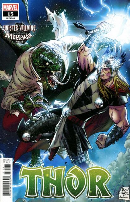 Thor, Vol. 6 Revelations, Part One |  Issue#15C | Year:2021 | Series:  | Pub: Marvel Comics | Variant Tony S Daniel Spider-Man Villains Cover