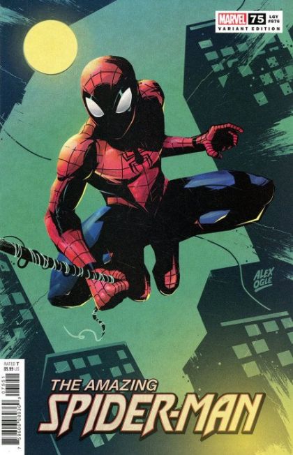 The Amazing Spider-Man, Vol. 5  |  Issue#75E | Year:2021 | Series: Spider-Man | Pub: Marvel Comics | Variant Alex Ogle Cover