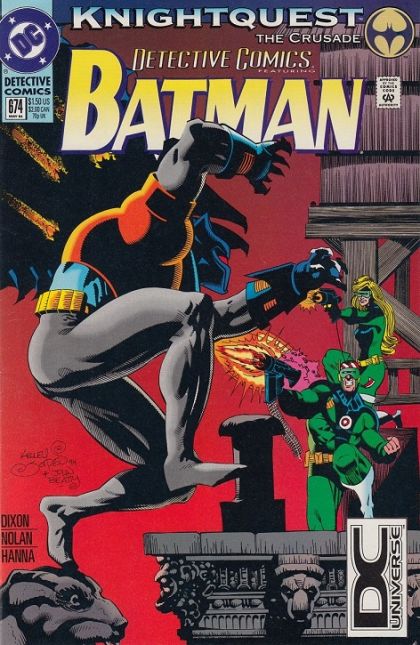 Detective Comics, Vol. 1 Knightquest: The Crusade - Out-Gunned |  Issue#674C | Year:1994 | Series: Detective Comics | Pub: DC Comics