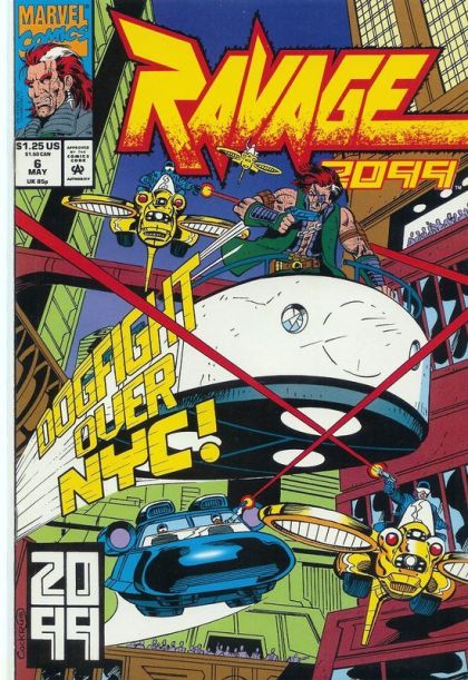 Ravage 2099 The Power And The Peril |  Issue#6A | Year:1993 | Series: Ravage | Pub: Marvel Comics