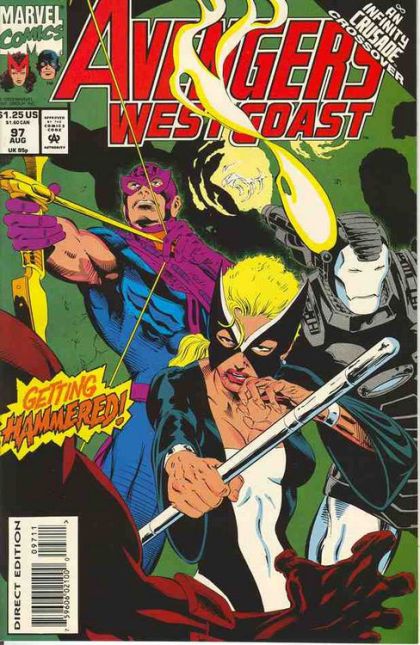 The West Coast Avengers, Vol. 2 Infinity Crusade - Fight the Power |  Issue#97A | Year:1993 | Series:  |