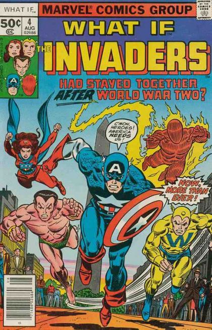 What If, Vol. 1 The Invaders Had Stayed Together After World War Two? |  Issue#4 | Year:1977 | Series: What If? | Pub: Marvel Comics