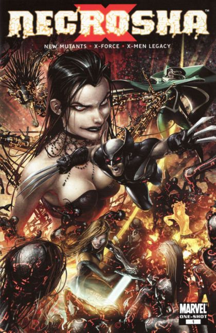 X Necrosha Necrosha - Chapter One |  Issue#1A | Year:2009 | Series: X-Force | Pub: Marvel Comics