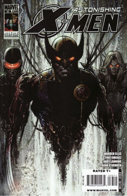 Astonishing X-Men Exogenetic, Part Three |  Issue#33A | Year:2009 | Series: X-Men | Pub: Marvel Comics