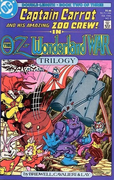 Captain Carrot The Oz: Wonderland War Deliver Oz from Evil/Roquat's Red Glare |  Issue