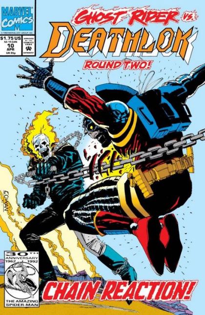 Deathlok, Vol. 2 Wake Up!  It's Time To Die |  Issue#10A | Year:1992 | Series: Deathlok | Pub: Marvel Comics | Direct Edition
