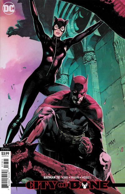 Batman, Vol. 3 City of Bane, Part 4 |  Issue#78B | Year:2019 | Series: Batman | Variant Clay Mann Cover