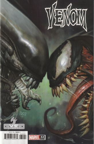Venom, Vol. 4 King in Black - The Other Side |  Issue#32D | Year:2021 | Series: Venom | Pub: Marvel Comics | Ryan Brown Marvel vs Alien Variant
