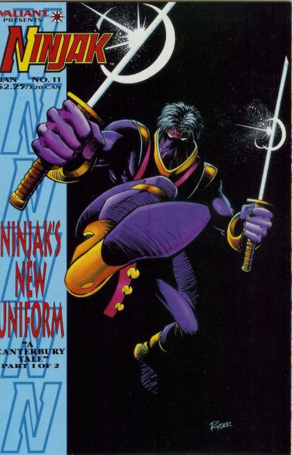 Ninjak, Vol. 1 Canterbury Tales, Part 1: The Pilgrim's Tale |  Issue#11 | Year:1995 | Series: Ninjak | Pub: Valiant Entertainment