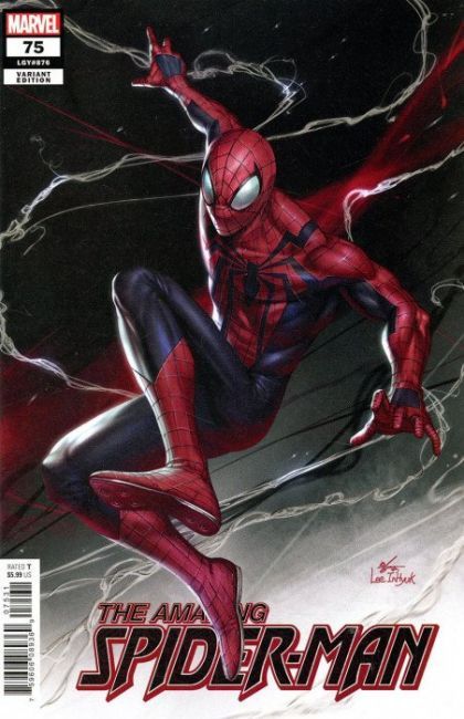 The Amazing Spider-Man, Vol. 5 Beyond - Love and Monsters; Kafka |  Issue#75C | Year:2021 | Series: Spider-Man | Pub: Marvel Comics | Variant Cover by InHyuk Lee