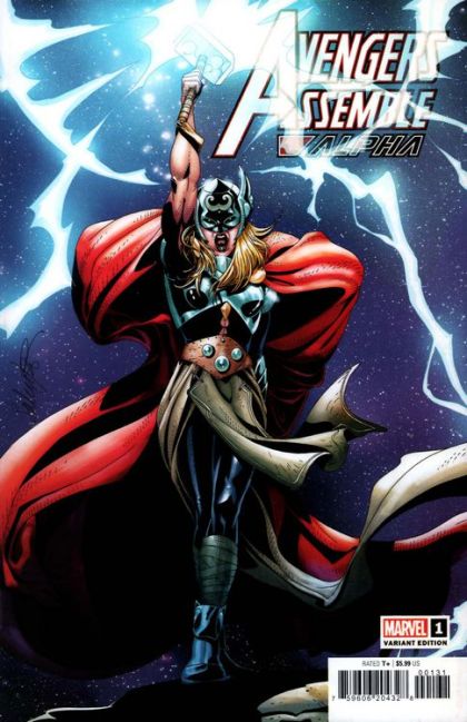 Avengers Assemble: Alpha The Battle a Million Years in the Making! |  Issue#1B | Year:2022 | Series:  | Pub: Marvel Comics