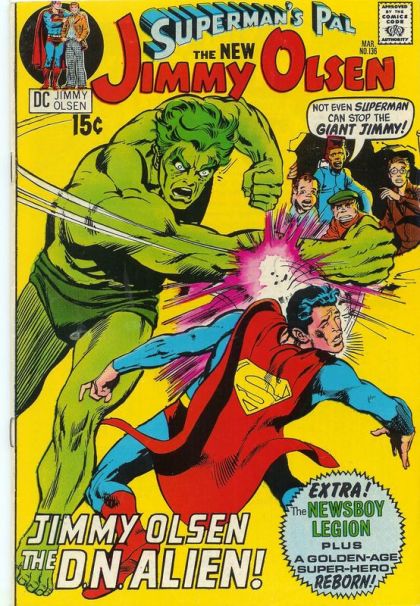 Superman's Pal Jimmy Olsen The Saga of the D.N.Aliens |  Issue#136 | Year:1971 | Series:  | Pub: DC Comics