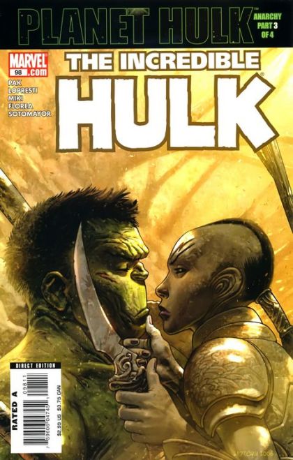The Incredible Hulk  |  Issue#98A | Year:2006 | Series: Hulk | Pub: Marvel Comics | Direct Edition